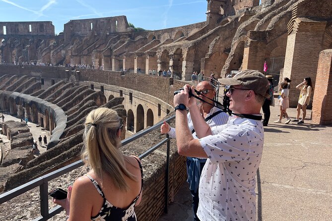 Colosseum & Roman Forum Small Group Tour - Gladiator-Theater Details: Tunnels, Trapdoors, and Tiered Design