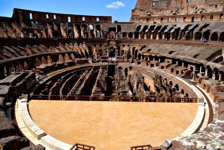 Colosseum: Semi Private Tour with VIP Arena Access - The Reconstructed Arena: The Underground Level Look You Don’t Get Elsewhere