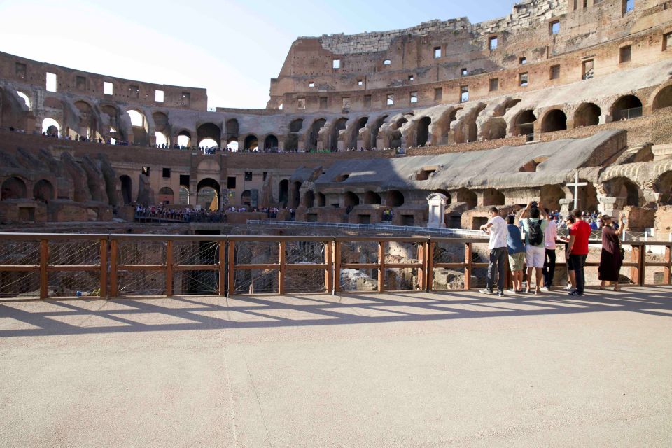 Colosseum: Semi Private Tour with VIP Arena Access - Meeting Point at Via dei Fori Imperiali: Find Your Guide Fast