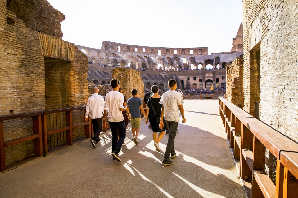 Colosseum: Underground and Ancient Rome Tour - Arena Floor and Higher Seating: Seeing the Spectacle From the Right Angle