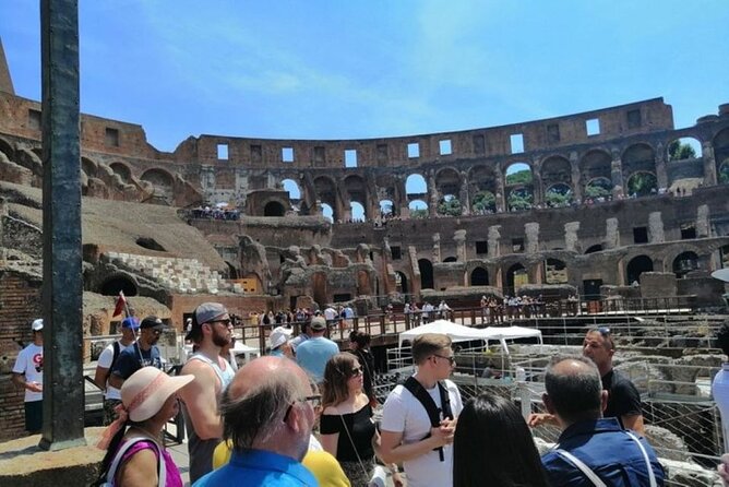 Colosseum Underground Private Tour with Forum Experience - Underground and arena access: where animals and gladiators waited