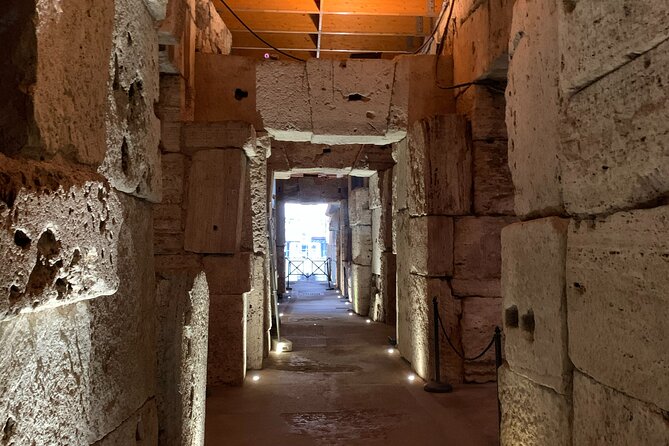 Colosseum Underground Tour With Arena Floor: Vip Experience - Underground Tunnels and Passageways: What You’re Really Looking At