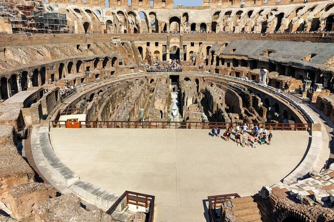 Colosseum Underground Tour with Gladiators Arena in a Group - Price and value: what you’re really paying for