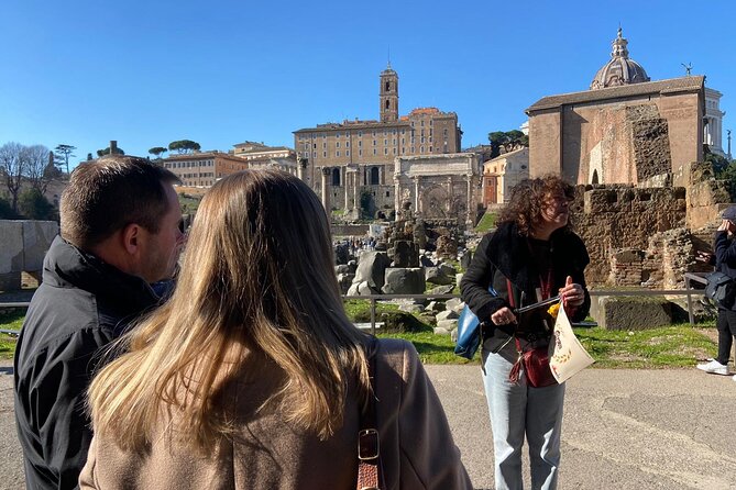 Colosseum with Arena Floor Express Guided Tour - Roman Forum & Palatine Hill: included, but not guided