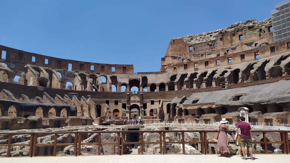 Colosseum with Arena, Forum, & Palatine Hill with Audioguide - Exploring the Colosseum first ring: views and perspective