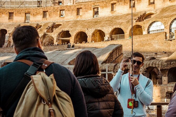 Colosseum with Arena, outside Forum & Trevi Fountain Group Tour - Guides, Headsets, and Pace: Why This Tour Works for Most People