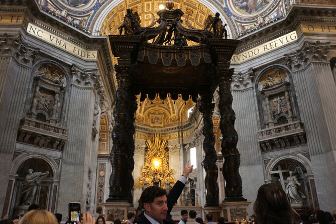 Complete St. Peter's Basilica Tour with Dome Climb - Guide impact in a small group (Marco, Monica, Franco)
