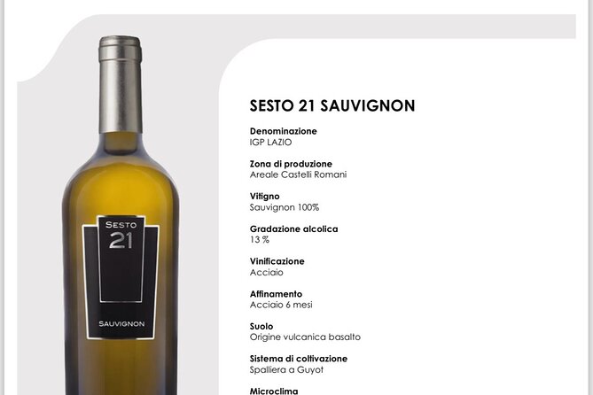 Course in Rome: Wine Education with Food - mini sommelier course - Four wines, one logical progression