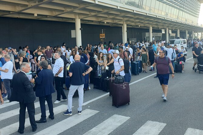 DA Rome to your cruise ship in Civitavecchia Port - The Ride Itself: Private, AC, and Built for Suitcases