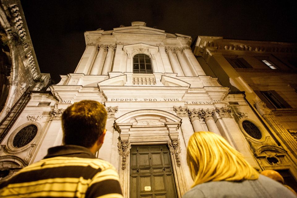 Dark Heart of Rome: Facts, Legends, and Mystery Tour - Piazza Farnese and the granite fountain basins