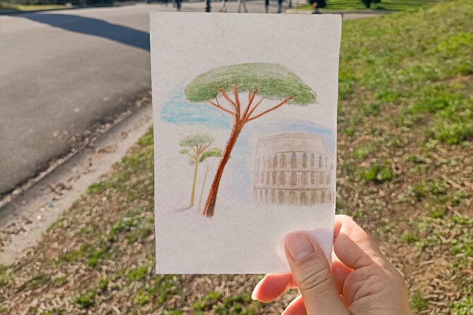 Design your own Postcard of Rome - tour with artistic activity - Key Things to Know Before You Draw in Rome