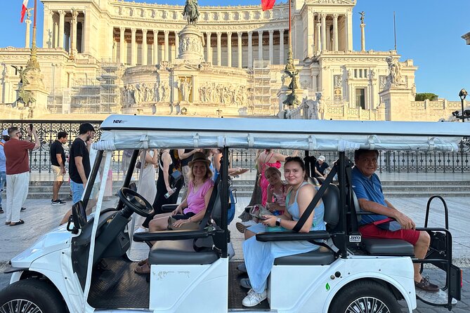Discover Rome Highlights by Golf Cart Tour private tour - Key things to know before you go