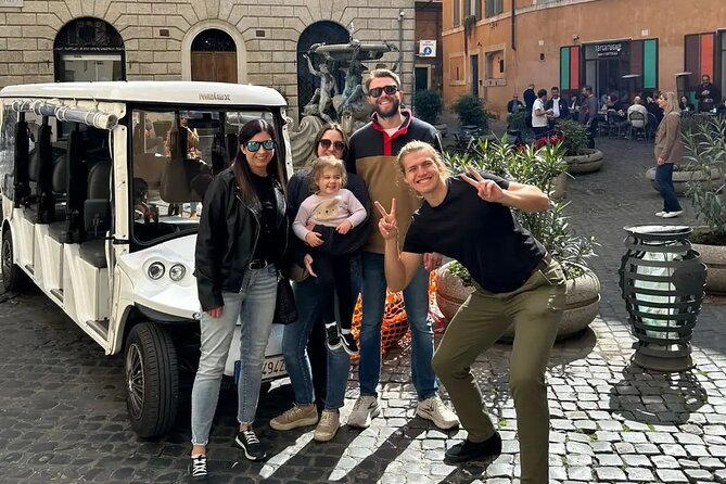 Discover Rome Highlights by Golf Cart Tour private tour - The Colosseum stop: quick views, clear next steps