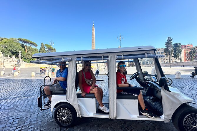 Discover Rome Highlights by Golf Cart Tour private tour - The postcard-steps viewpoint and the coin-toss tradition
