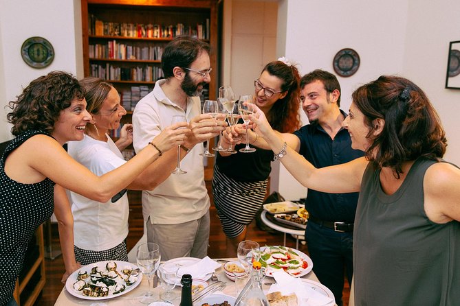 Drinks, Bites & Views of Rome by Night Private Tour - The Hosted Chef Meal: Antipasti, Pasta Choice, and Dessert