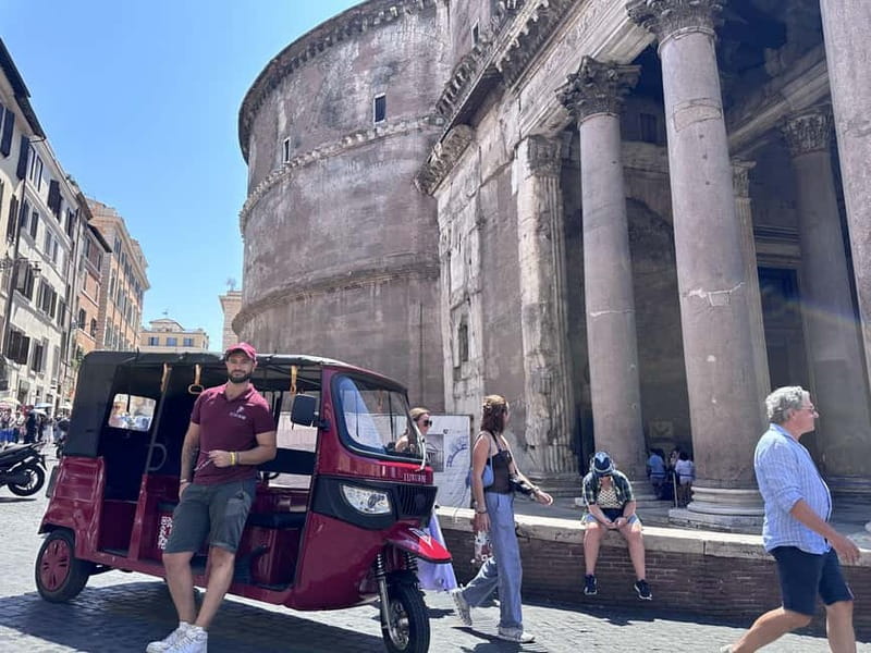 E-Tuk Tour: Express Highlights of Rome - Rome in 90 Minutes on an E-Tuk That Actually Helps