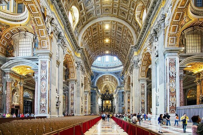 EARLY ACCESS Vatican Museums, St. Peter's with Dome by elevator - St. Peter’s Basilica with Holy Door Priority Access
