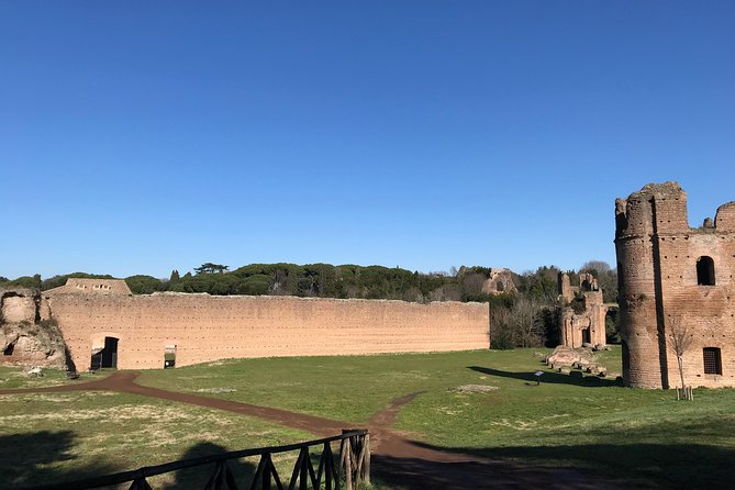 eBiking along the Appian Way - Maxentius sites, Cecilia Metella’s tomb, and mosaic baths
