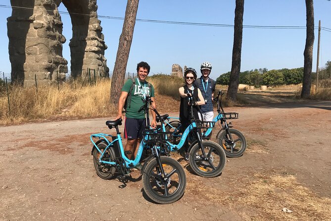 eBiking along the Appian Way - Park of the Aqueducts: the stop that feels like a secret bonus