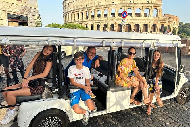 Enjoy Rome major attractions by Golfcart - Quick hits before you go