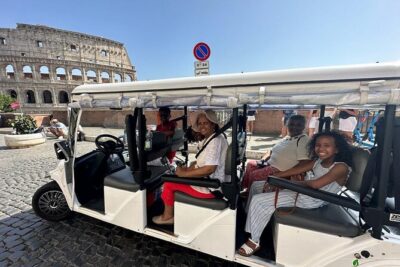 Enjoy Rome major attractions by Golfcart - Colosseum: the exterior view and what to notice fast