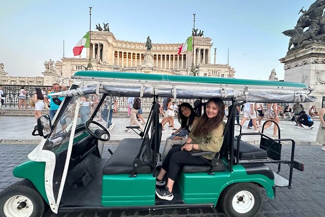 Enjoy Rome major attractions by Golfcart - Spanish Steps: a steep hillside landmark you can actually read