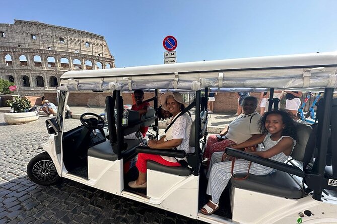 Enjoy Rome major attractions by Golfcart - Colosseum: the exterior view and what to notice fast