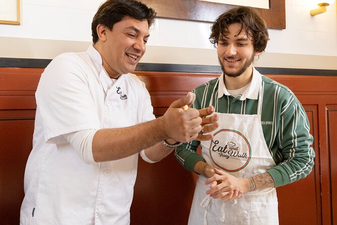 Enjoy Spritz and Pasta Making in Piazza Navona - Sauces, meal, and dessert: what you do versus what’s handled