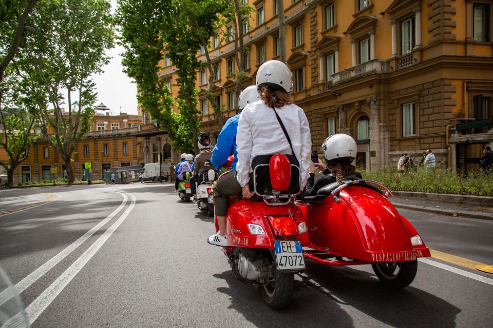 Evening Vespa Sidecar Tour with Gourmet Pizza Tasting - Why this evening Vespa sidecar ride works in Rome