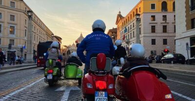 Evening Vespa Sidecar Tour with Gourmet Pizza Tasting - The 3-hour loop: Quirinale to the Colosseum at night