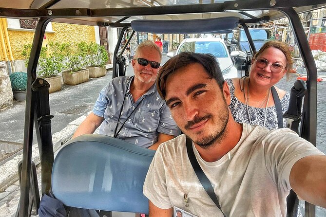 Exclusive Private Golf Cart Tour With Local ,Hidden Gems, Ice Cream - Teatro di Marcello: an open-air theatre that locals once filled