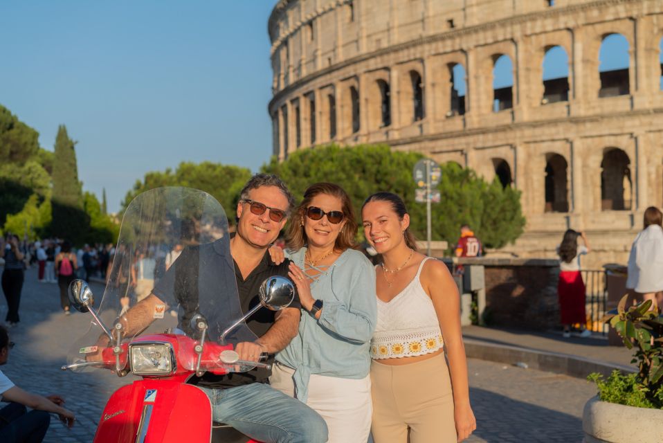 Exclusive Rome Vespa Tour with Professional Photographer - Coffee at the top point of Rome: the relaxing ending