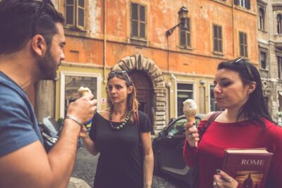 Experience Food, Wine and Local Life in Rome - Via Natale del Grande: wine and artisanal bites