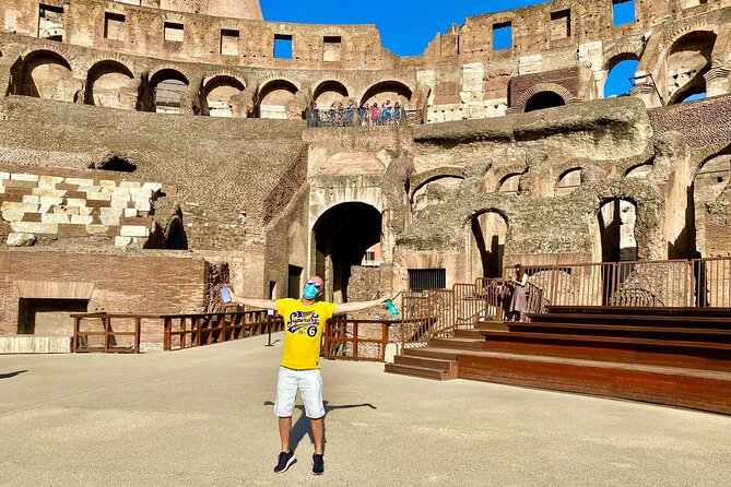 Expert Guided Tour of Colosseum Arena OR Underground, and Forum - Timing, Security, and Getting There Without Drama