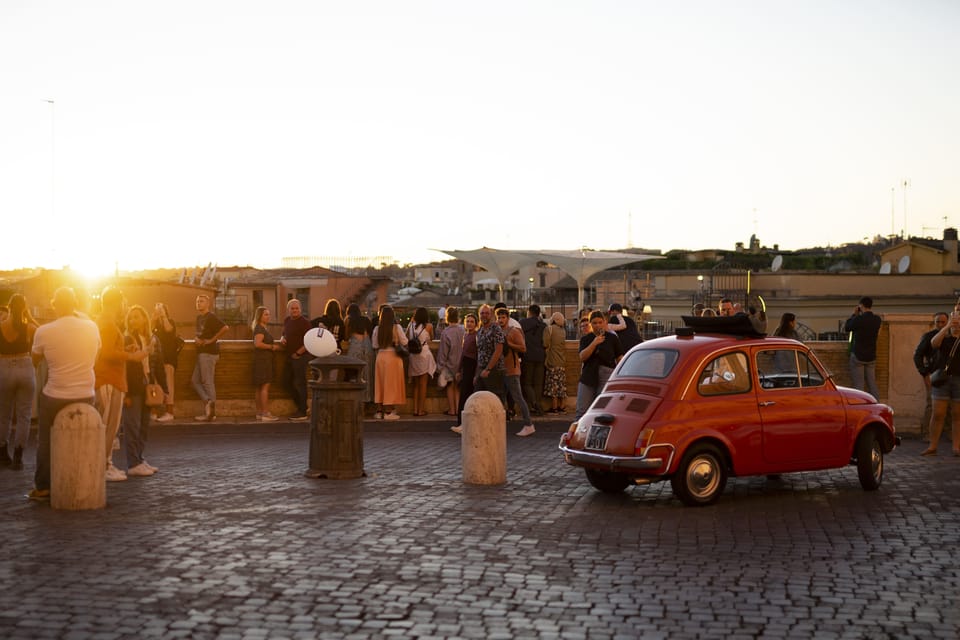 Explore Rome in Style by A Vintage Car Fiat 500 Tour - Included photos: why this detail is more valuable than it sounds