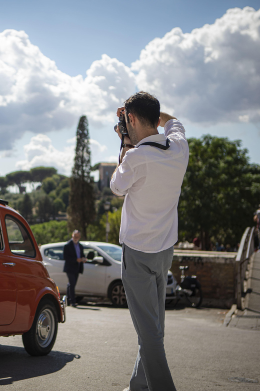 Explore Rome in Style by A Vintage Car Fiat 500 Tour - Meeting at Caffe Roma: easy start, no mystery
