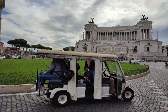Explore Rome on a Golf Cart: Private Tour - Electric Golf Cart Touring: A Practical Shortcut Through Rome