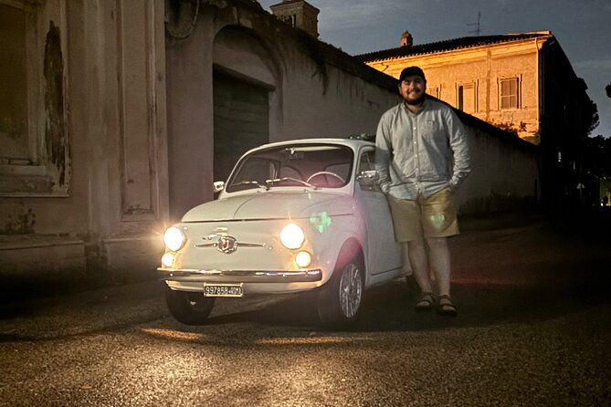 Fiat500 Night&Day Photoshoot, with a Roman, pickup included - Key highlights you’ll care about