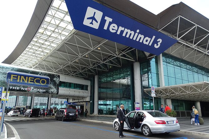 Fiumicino Airport to Rome Hotel - Private Transfer Car Service - Finding the Limo Service Meeting Point fast after customs