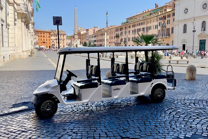 Food & Wine Tour by Golf Cart: taste and explore - Ponte Sisto gelato finale with Chef Günther