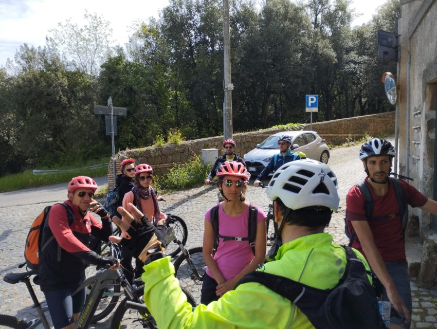 Frascati: Tour in E-Bike with Wine Tasting - Monte Tusculum and Tuscolo Archaeological Park: The Big Climb Moment