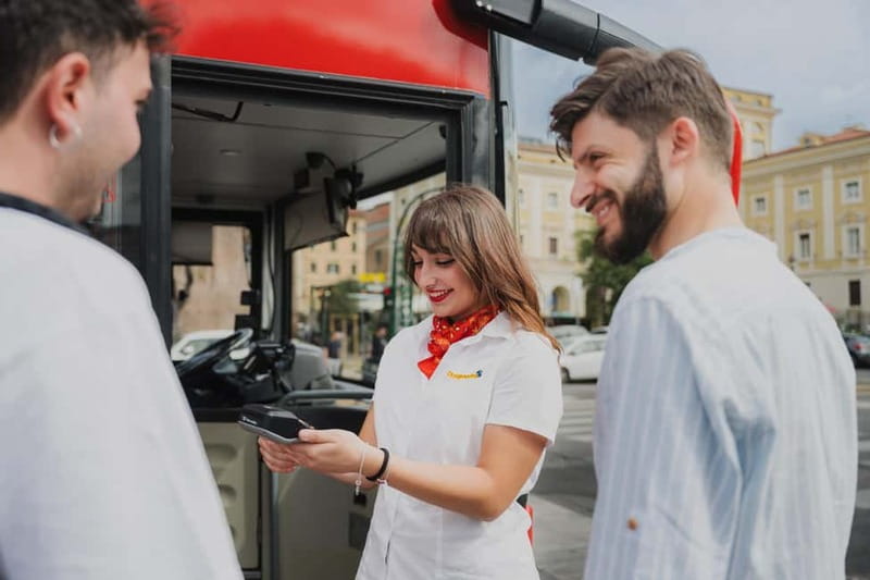 From Civitavecchia: Hop-On Hop-Off Rome Tour & Bus Transfer - From Civitavecchia to Circus Maximus: the transfer that makes this work