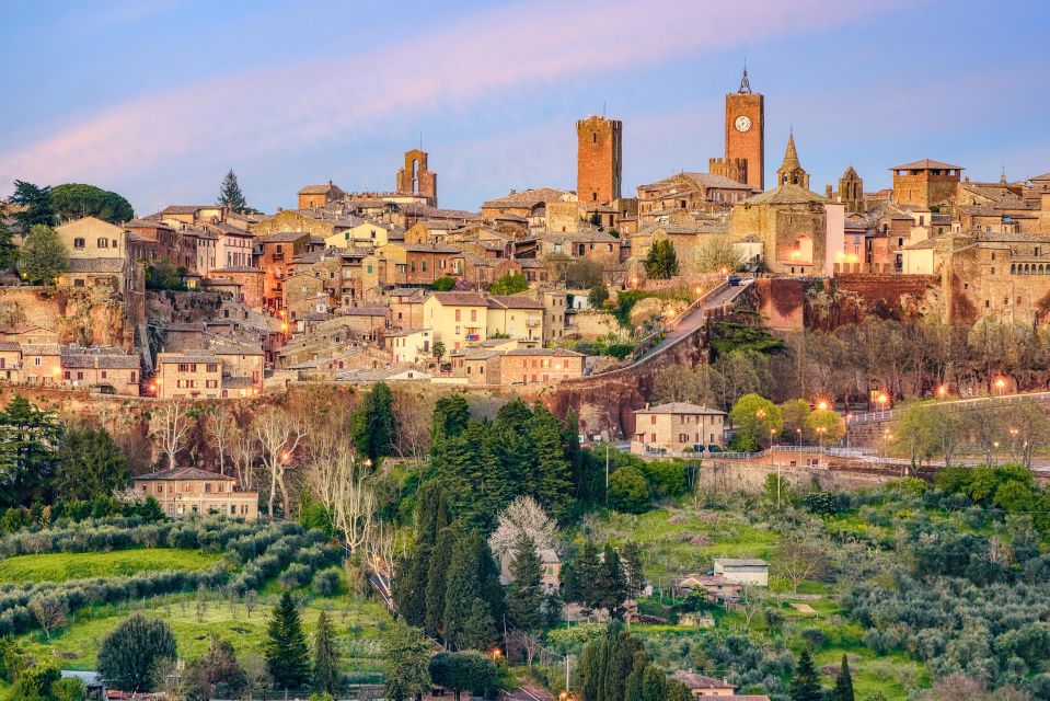 From Rome: Bagnoregio & Orvieto Day Trip with Wines & Lunch - From Montepulciano countryside to a Tuscan farmhouse lunch