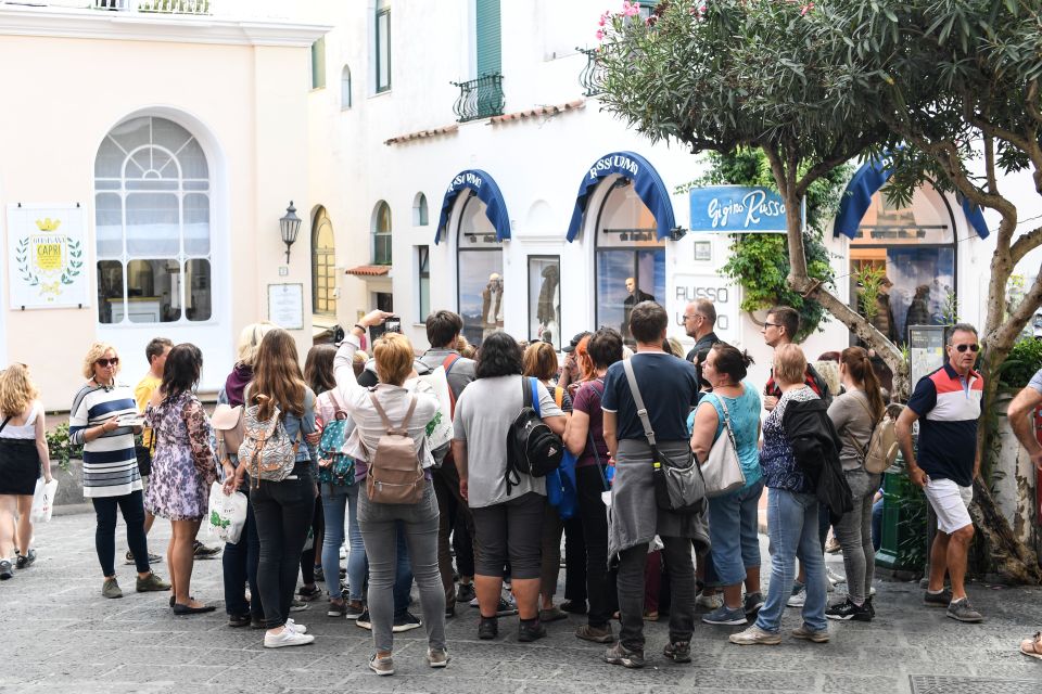 From Rome: Capri and Anacapri Guided Tour and Island Cruise - Capri Free Time: Lunch, shops, and pacing yourself