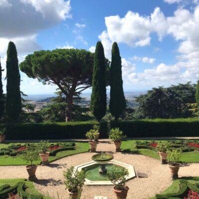 From Rome: Castel Gandolfo and Gardens Day Trip - Private pickup and the drive south from Rome