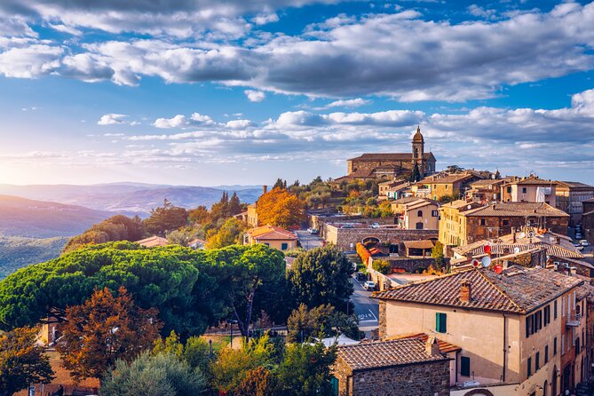 from Rome Montepulciano and Montalcino, the Wine Routes - Montalcino: Brunello Temple Museum at Sant’Agostino and medieval-town wandering