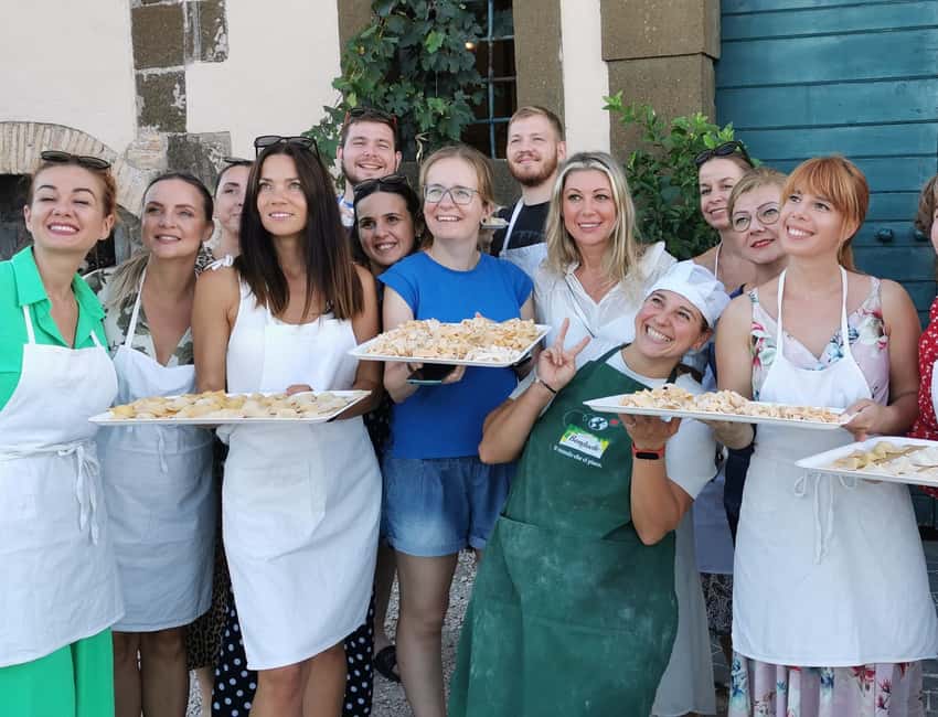 From Rome: Pasta Masterclass & Wine Tour in the Vineyard - Meeting at 10:40: A Small-Group Day with a Real Farmhouse Welcome