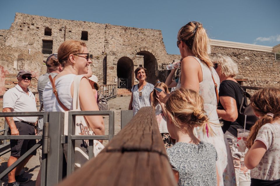 From Rome: Pompeii and Herculaneum by High-Speed Train - Herculaneum highlights: House of Neptune and Amphitrite and the preserved beach