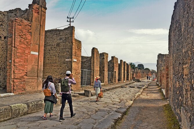 From Rome: Pompeii and Vesuvius Crater Experience with lunch - Small group size and mobile ticket: smoother than you expect