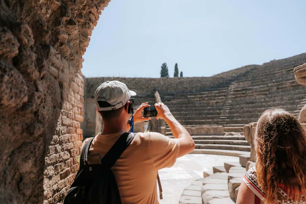From Rome: Pompeii with Expert Guide & Amalfi Coast Day Trip - Meet at Piazzale Flaminio and settle into the bus ride